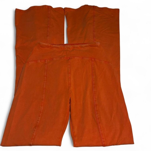 Urban Outfitters Orange Boot Cut Pants - Picture 1 of 4